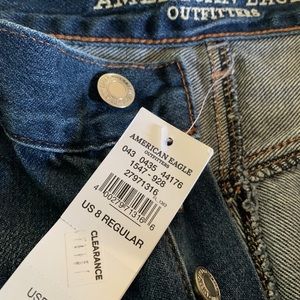 American Eagle Outfitters hi-rise Girlfriend Jeans